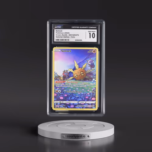 2022 Crown Zenith #GG15/GG70 Solrock (CGC 10 GEM MINT)