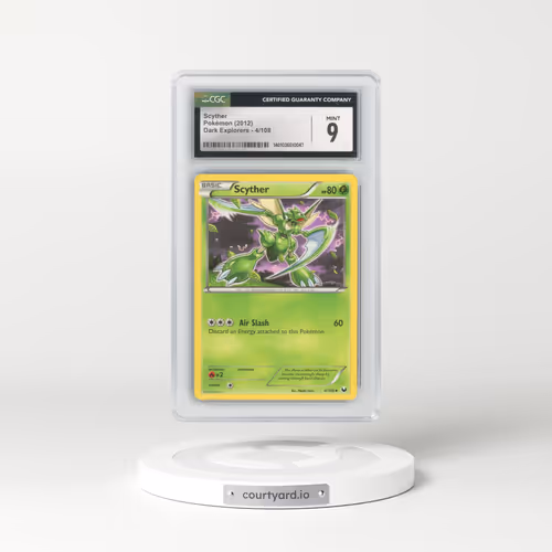 2012 Dark Explorers #4/108 Scyther (CGC 9 MINT)