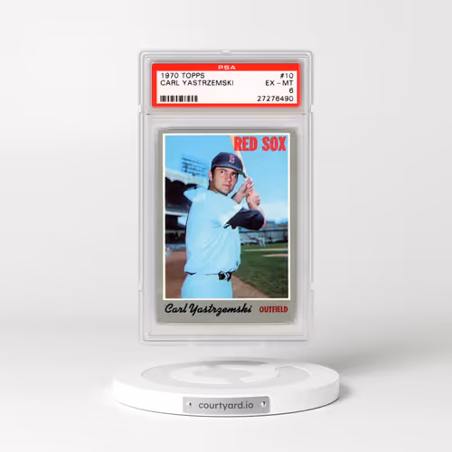 1970 Topps #10 Carl Yastrzemski (PSA 6 EX-MT)