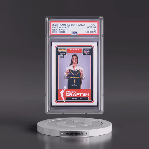2024 Panini Instant WNBA Draft Night #DN1 Caitlin Clark (PSA 10 GEM MINT)