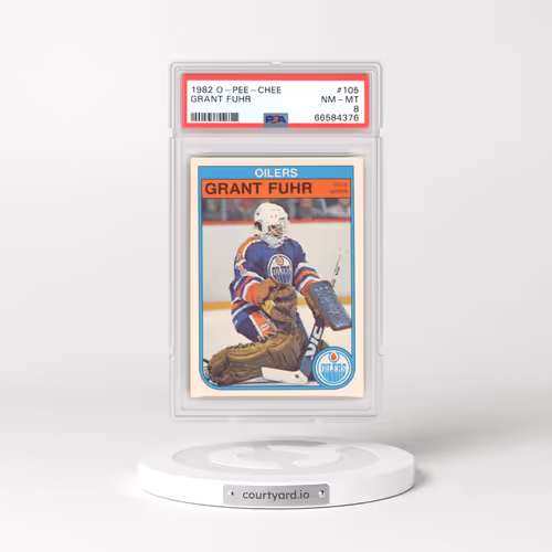 1982 O-Pee-Chee #105 Grant Fuhr (PSA 8 NM-MT)