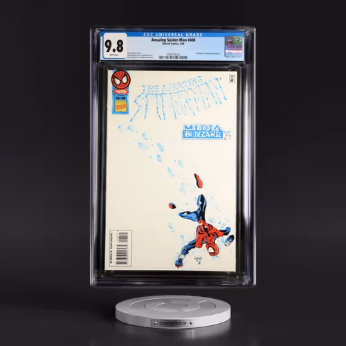Amazing Spider-Man #408 CGC 9.8 White Pages (Marvel Comics, 2/96)