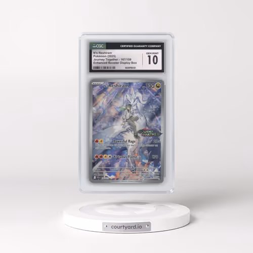 2025 Journey Together - JTG EN #167/159 N's Reshiram - Enhanced Booster Display Box (Journey Togethe