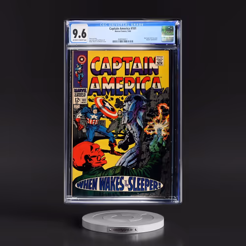 Captain America #101 CGC 9.6 Off-white to White Pages (Marvel Comics, 5/68)