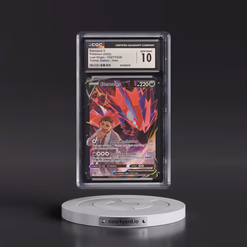 2022 Lost Origin #TG21/TG30 Eternatus V - Trainer Gallery Holo (CGC 10 GEM MINT)