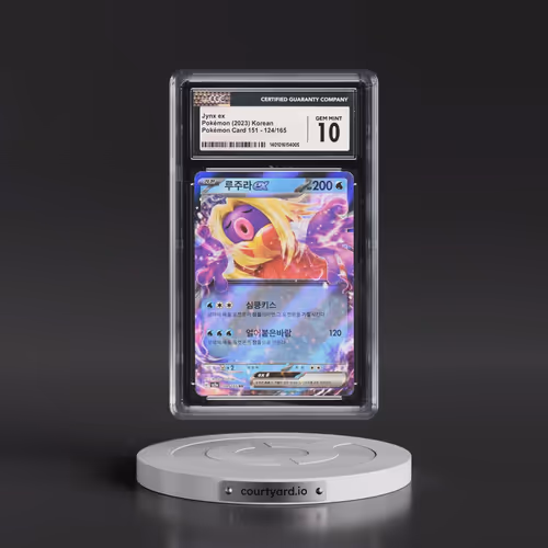 2023 Pokémon Card 151 #124/165 Jynx ex - Holo (CGC 10 GEM MINT)