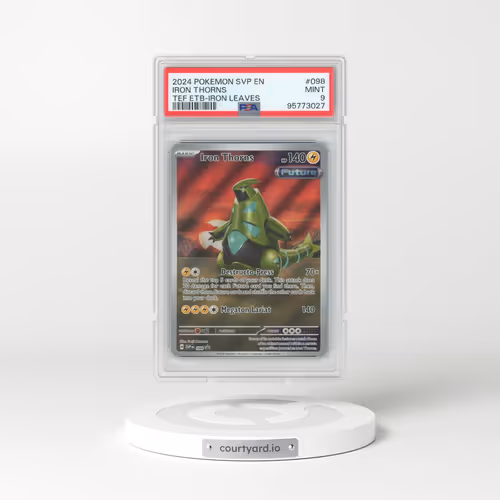 2024 Scarlet & Violet Promos #98 Iron Thorns - Full Art Holo (PSA 9 MINT)