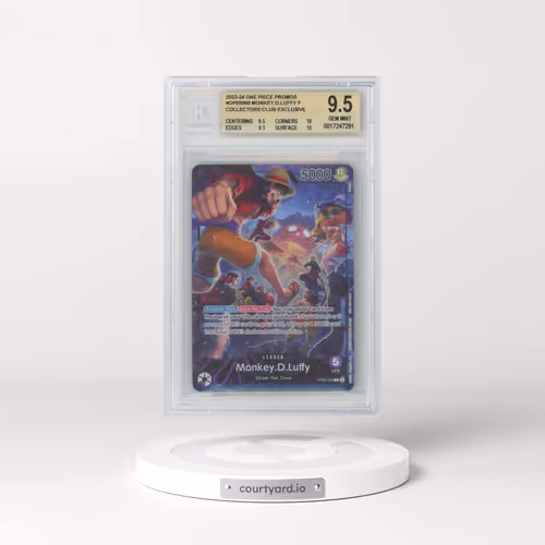 Promotional Cards - English #060 Monkey D. Luffy - PSA Magazine (BGS 9.5 GEM MINT)