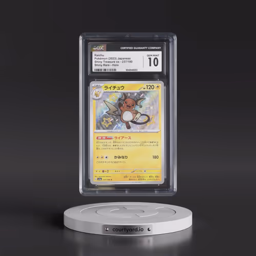 2023 Pokémon Sv4a-Shiny Treasure EX #237 Raichu - S (CGC 10 GEM MINT)