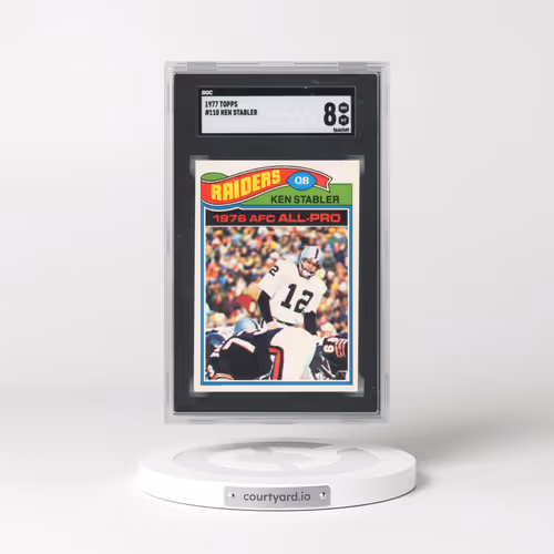 1977 Topps #110 Ken Stabler - All-Pro (SGC 8 NM-MT)