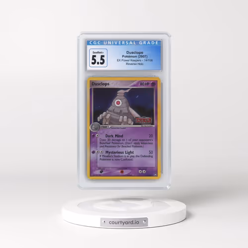 2007 EX Power Keepers #14/108 Dusclops - Reverse Holo (CGC 5.5 EX+)