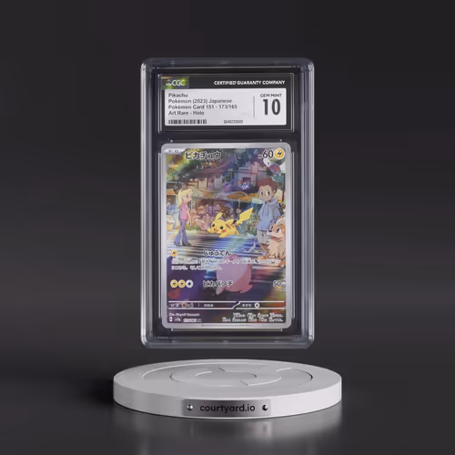 2023 Pokémon Card 151 #173/165 Pikachu - Art Rare Holo (CGC 10 GEM MINT)