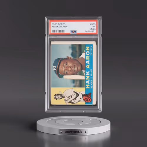 1960 Topps #300 Hank Aaron (PSA 1 PR)