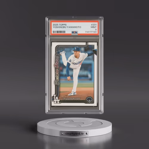 2025 Topps #231 Yoshinobu Yamamoto (PSA 9 MINT)