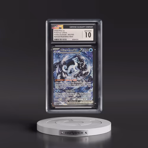 2023 Paldea Evolved - PAL EN #261/193 Chien-Pao ex - Special Illustration Rare (CGC 10 GEM MINT)