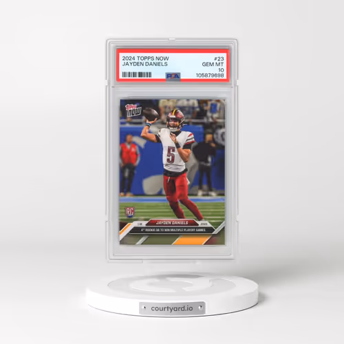 2024 Topps Now #23 Jayden Daniels (PSA 10 GEM MINT)