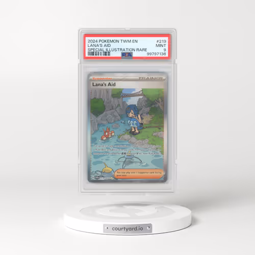 2024 Twilight Masquerade - TWM EN #219 Lana's Aid - Special Illustration Rare (PSA 9 MINT)