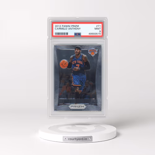 2012 Panini Prizm #71 Carmelo Anthony (PSA 9 MINT)
