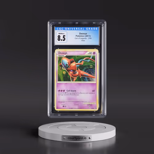 2011 Pokémon Call of Legends #2 Deoxys - Holo (CGC 8.5 NM-MT+)