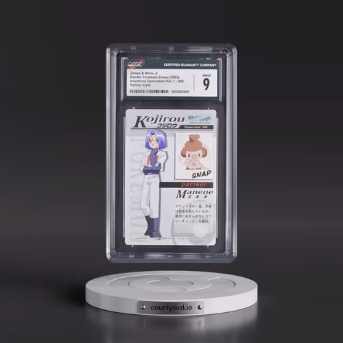 2003 Advanced Generation Vol. 1 #008 James & Mime Jr. - Partner Card (CGC 9 MINT)