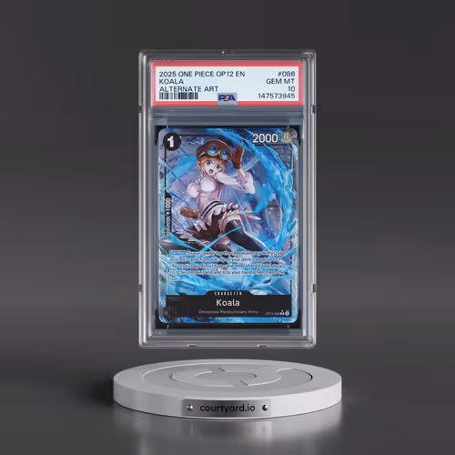 2025 One Piece OP12-Legacy of the Master #086 Koala - Alternate Art (PSA 10 GEM MINT)