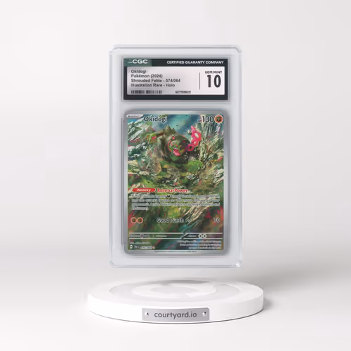 2023 Shrouded Fable - SFA EN #074/064 Okidogi - Illustration Rare Holo (CGC 10 GEM MINT)