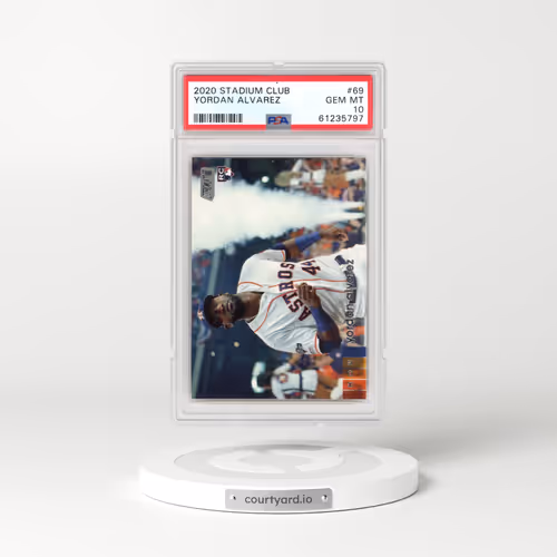 2020 Stadium Club #69 Yordan Alvarez (PSA 10 GEM MINT)