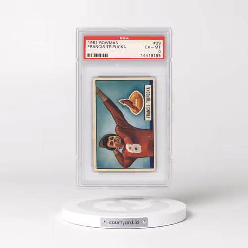 1951 Bowman #29 Francis Tripucka (PSA 6 EX-MT)