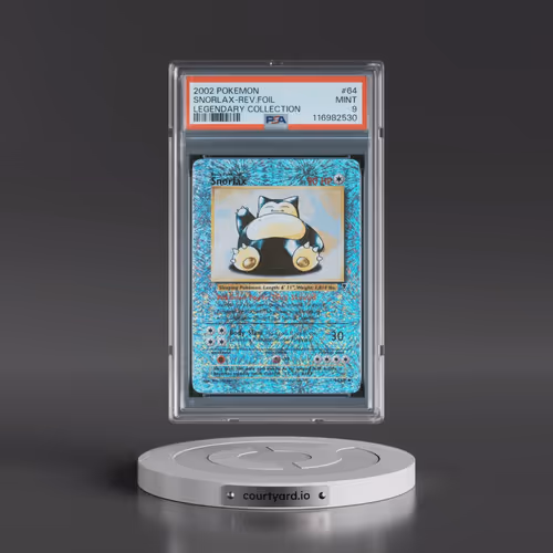 2002 Pokémon Legendary Collection #64 Snorlax - Reverse Foil (PSA 9 MINT)