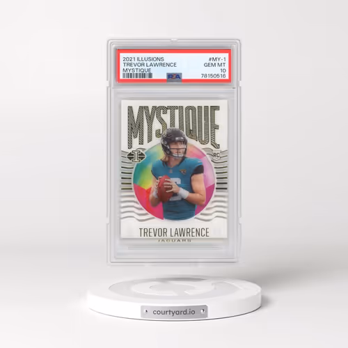 2021 Panini Illusions Mystique #MY-1 Trevor Lawrence (PSA 10 GEM MINT)
