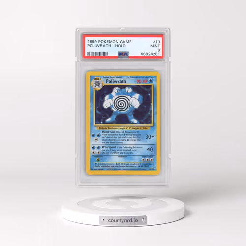 1999 Pokémon Game #13 Poliwrath - Holo (PSA 9 MINT)