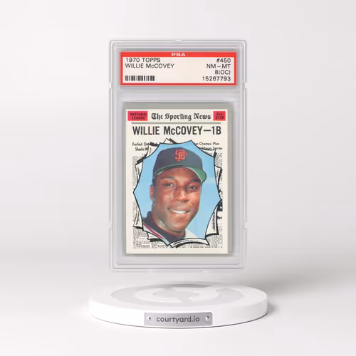1970 Topps #450 Willie McCovey (PSA 8 NM-MT)