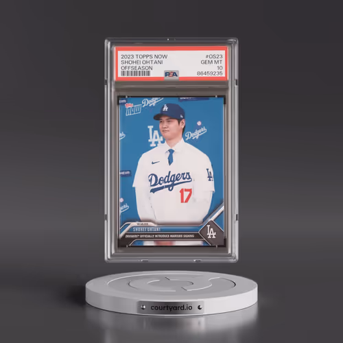 2023 Topps Now Offseason #OS23 Shohei Ohtani (PSA 10 GEM MINT)