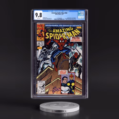 Amazing Spider-Man #356 CGC 9.8 White Pages (Marvel Comics, 12/91) - Universal