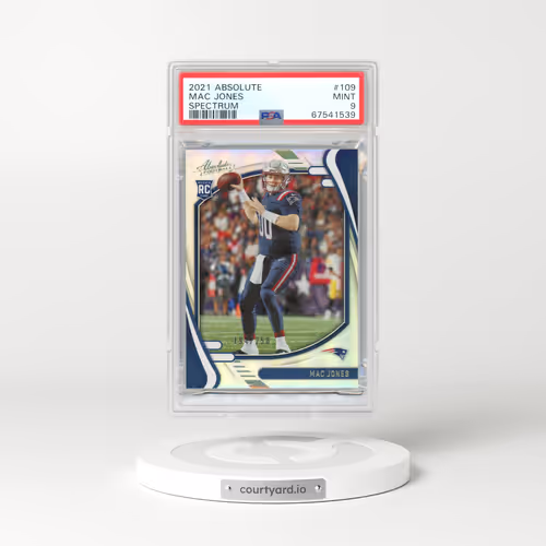 2021 Panini Absolute #109 Mac Jones Spectrum