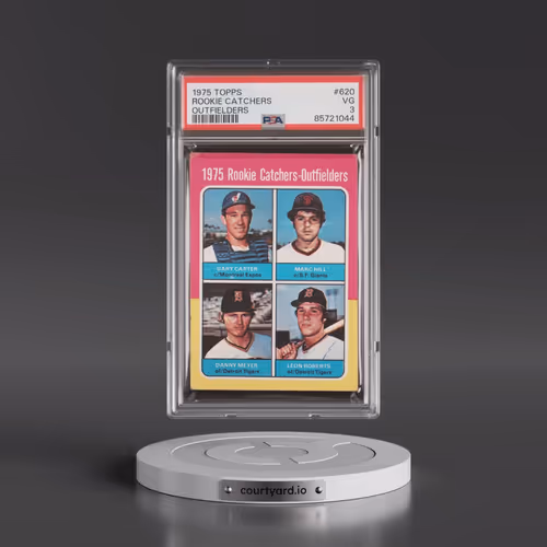 1975 Topps #620 Rookie Catchers-Outfielders (PSA 3 VG)