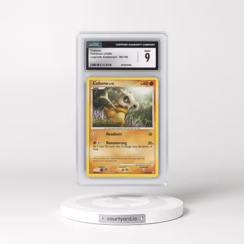 2008 Legends Awakened #90/146 Cubone (CGC 9 MINT)