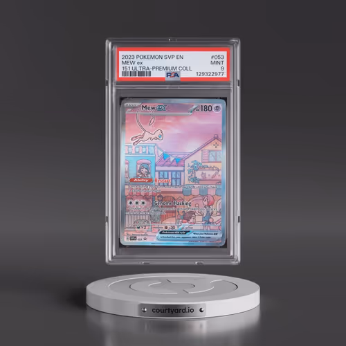 2023 Pokémon Svp EN-SV Black Star Promo #053 Mew EX - Holo 151 Ultra-Premium Collection (PSA 9 MINT)