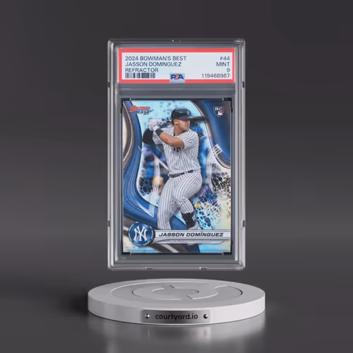 2024 Bowman's Best #44 Jasson Dominguez - Refractor (PSA 9 MINT)