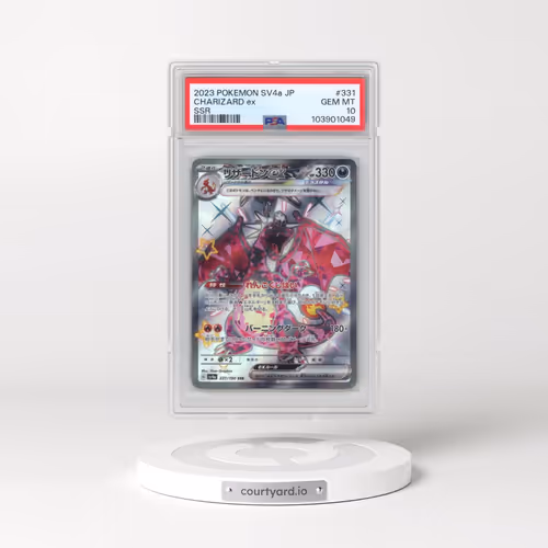 2023 Pokémon Sv4a-Shiny Treasure EX #331 Charizard EX - Holo Ssr (PSA 10 GEM MINT)