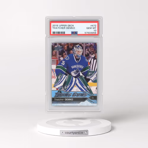 2016 Upper Deck #472 Thatcher Demko (PSA 10 GEM MINT)