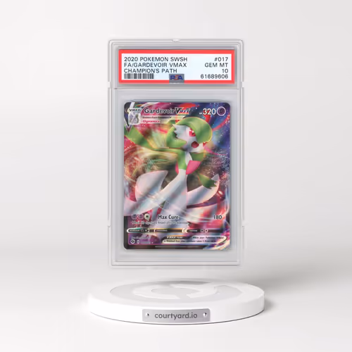 2020 Pokémon Sword & Shield Champion's Path #017 Gardevoir Vmax - Full Art (PSA 10 GEM MINT)