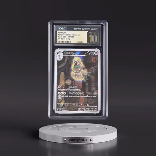 2025 Black Bolt - sv11B #127/086 Beheeyem - Art Rare Holo (CGC 10 PRISTINE)