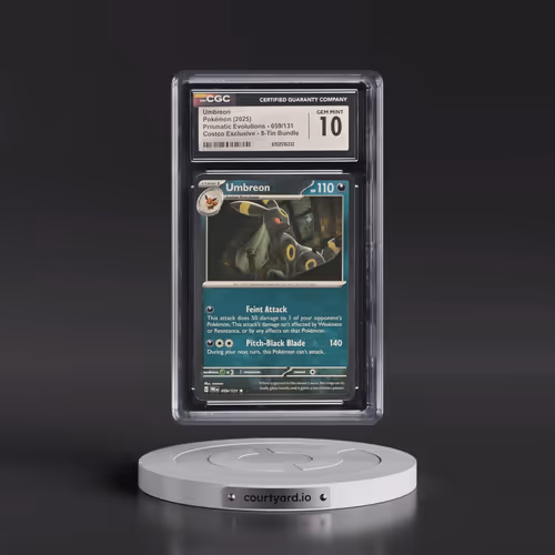 2024 Prismatic Evolutions - PRE EN #059/131 Umbreon - (Cosmos Holo) Costco Exclusive 8-Tin Bundle (C