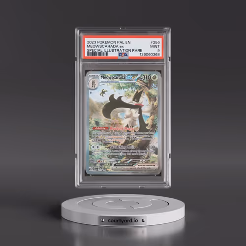 2023 Pokémon Pal EN-Paldea Evolved #256 Meowscarada EX - Holo Special Illustration Rare (PSA 9 MINT)