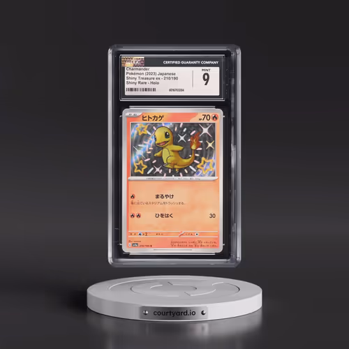 2023 Pokémon Sv4a-Shiny Treasure EX #210 Charmander - S (CGC 9 MINT)