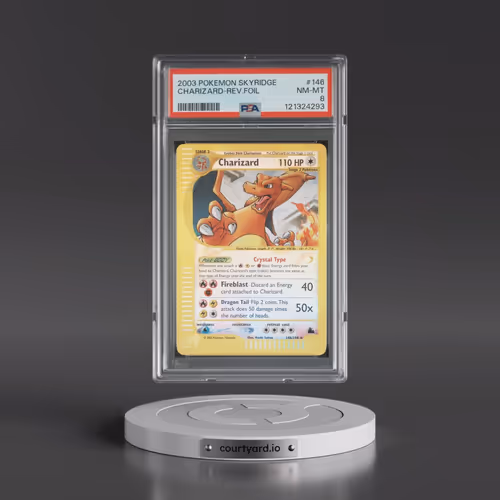 2003 Pokémon Skyridge #146 Charizard - Reverse Foil (PSA 8 NM-MT)