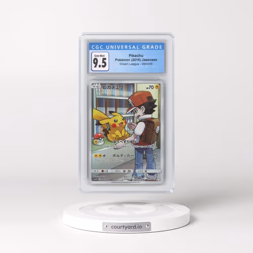 2019 Dream League #054/049 Pikachu - Character Rare Holo (CGC 10 GEM MINT)
