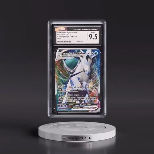 2021 Chilling Reign #046/198 Ice Rider Calyrex VMAX - Holo (CGC 9.5 MINT+)