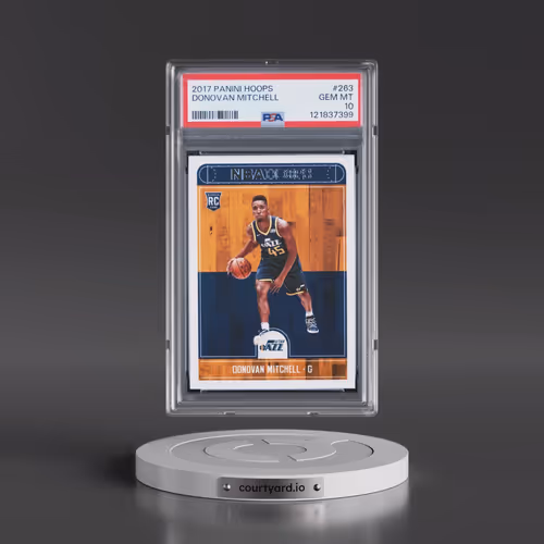 2017 Panini Hoops #263 Donovan Mitchell (PSA 10 GEM MINT)